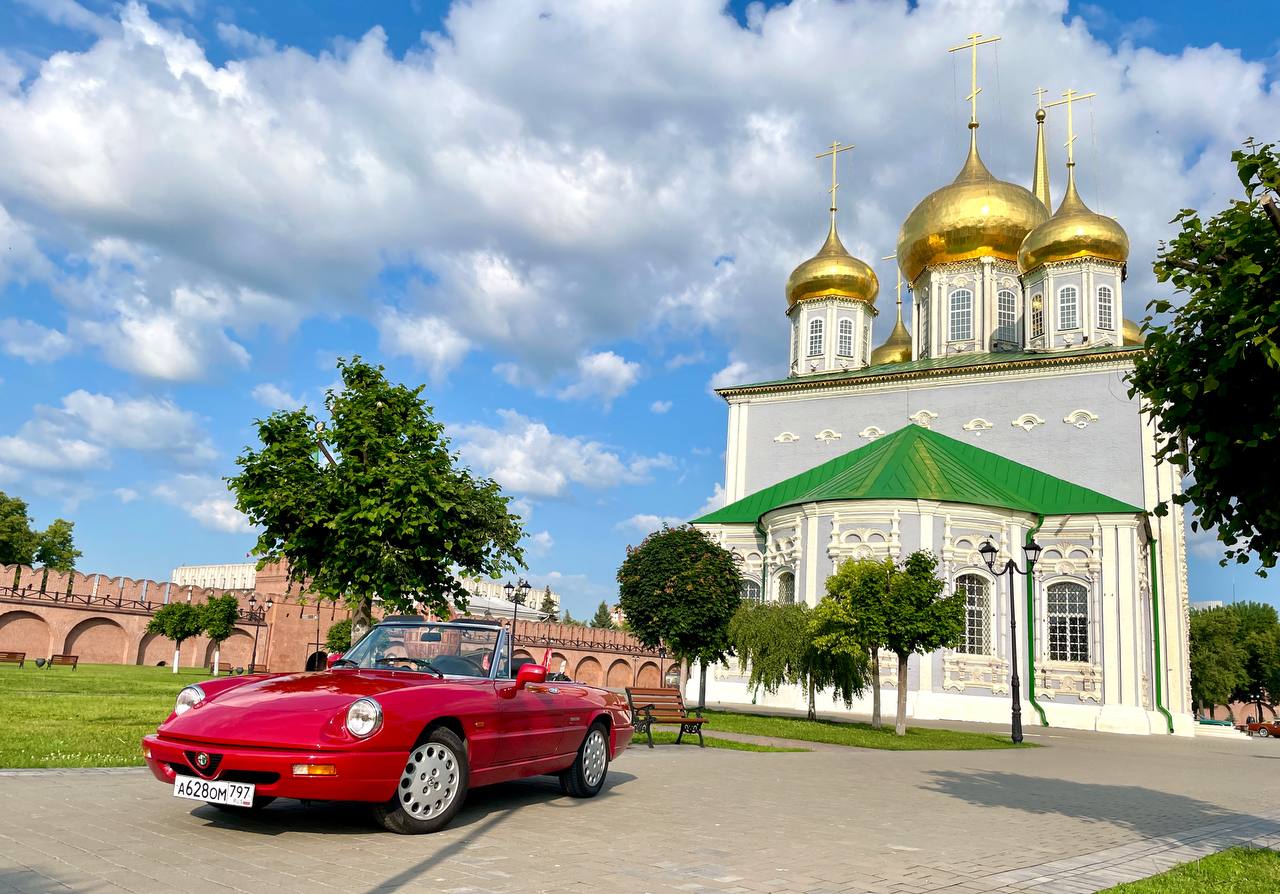 Участник ретро-выставки Classic Touring: Alfa Romeo Spider