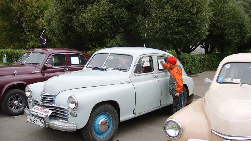 Участник ретро-выставки CTC: ГАЗ М20 «Победа» 1954 года