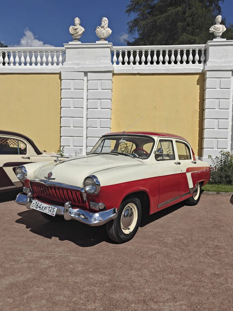 Участник ретро-выставки: ГАЗ Волга 21 1959 года на 4 этапе CTC