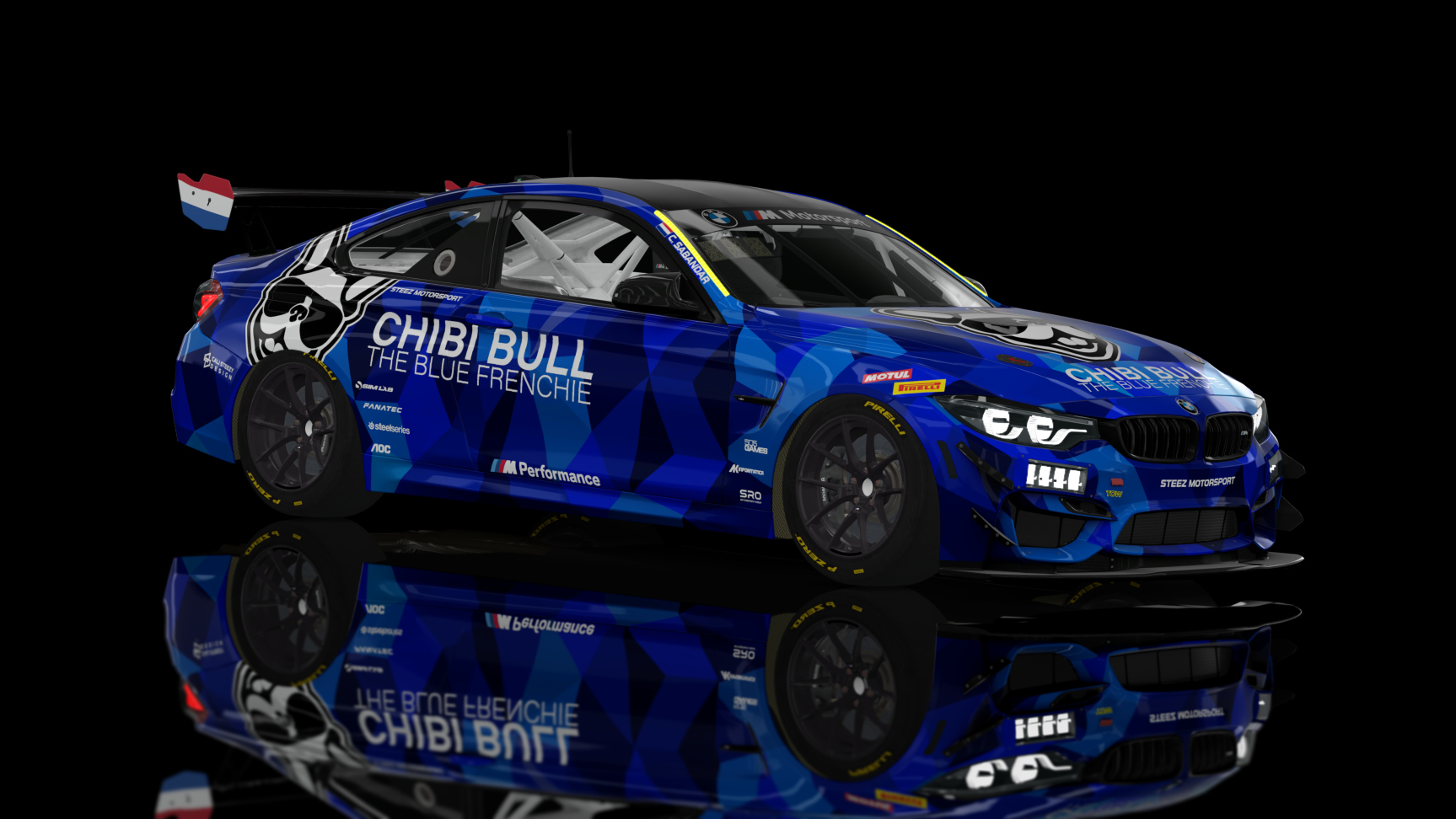 ACFGT4 - BMW M4 GT4 2018 — ливрея #12SteezMotorsport BMWGT4