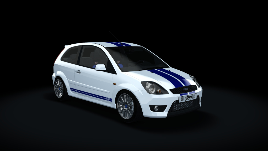 Frozen White   Blue Stripes