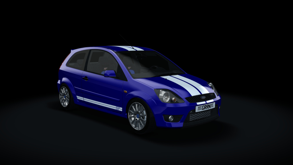Performance Blue   White Stripes