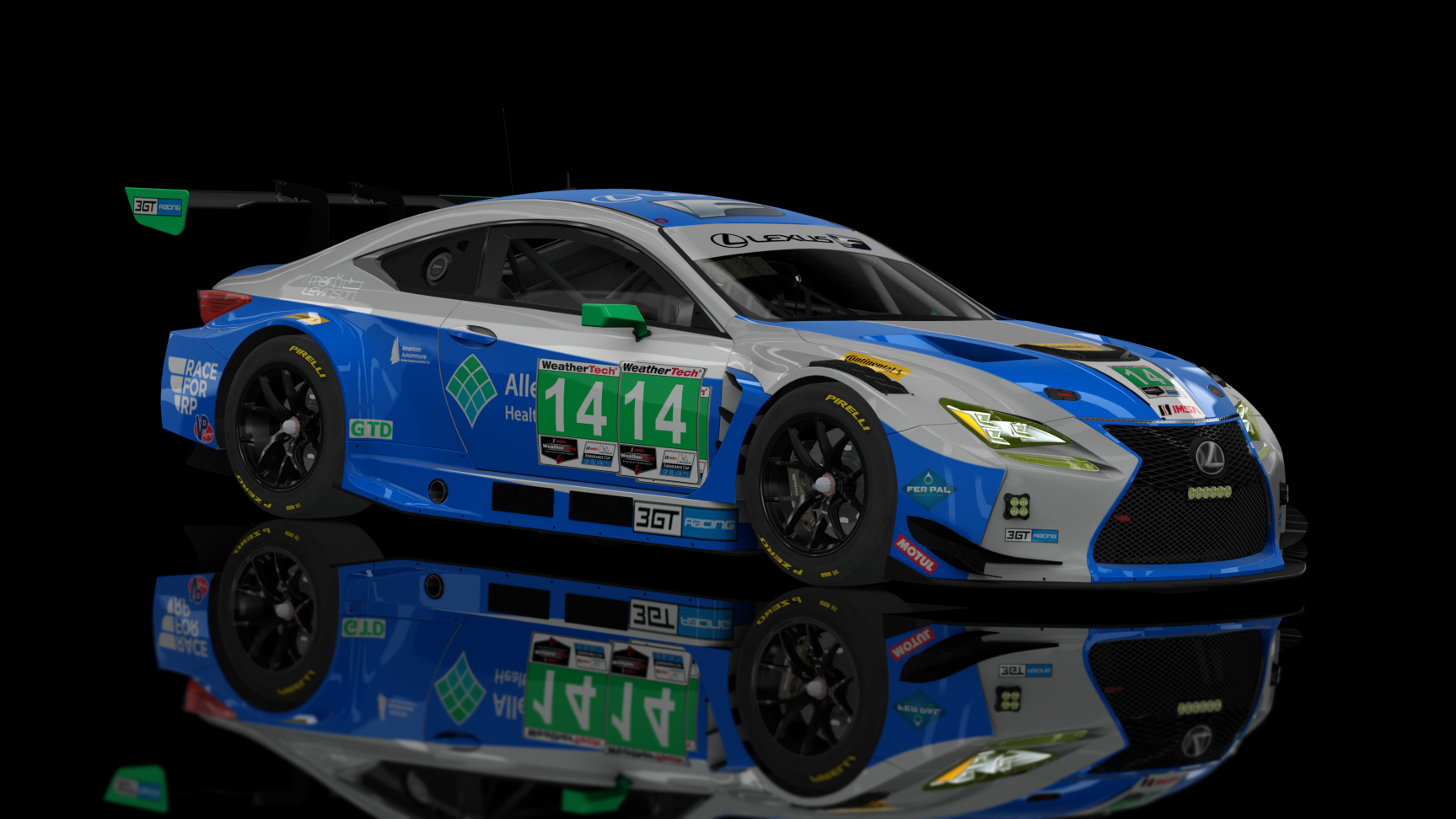 ACF GT3 - Lexus RC F GT3 2016 — ливрея #14 3GT IMSA