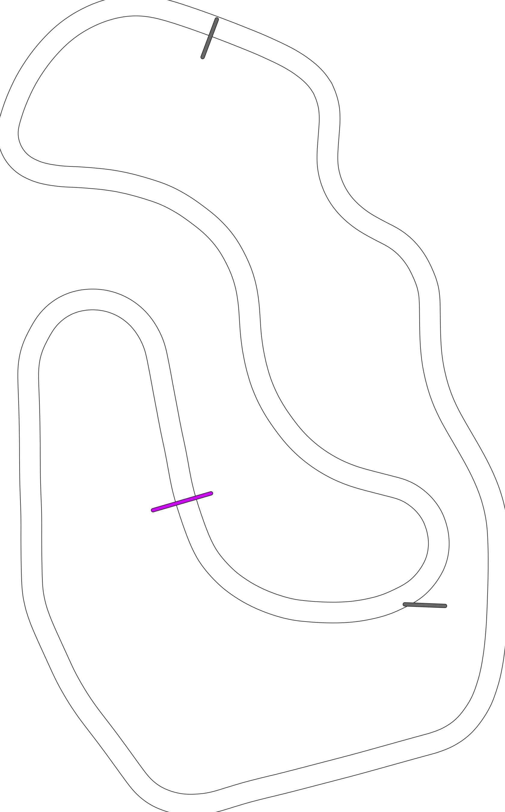 Схема трассы ADM Raceway