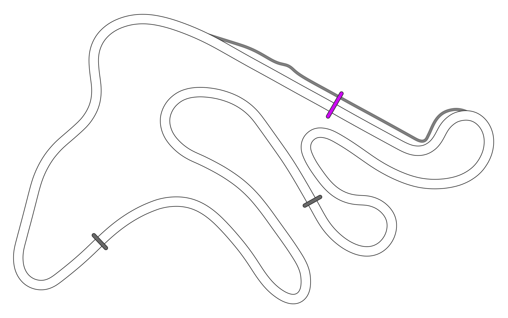 Схема трассы Nring SMP layout
