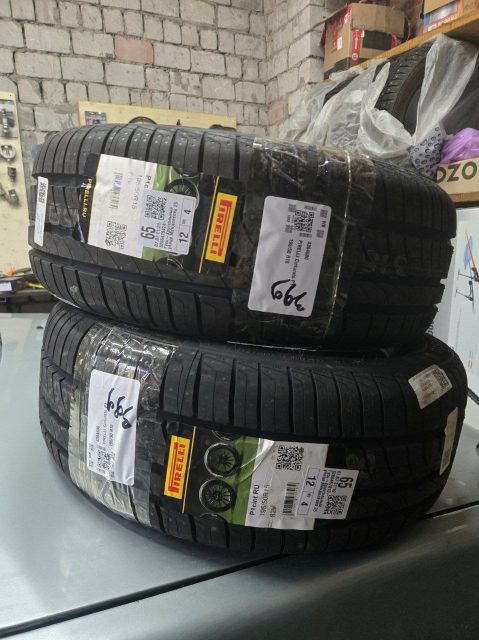 Смена резины на Pirelli Cinturato P1 после этапа в Мячково